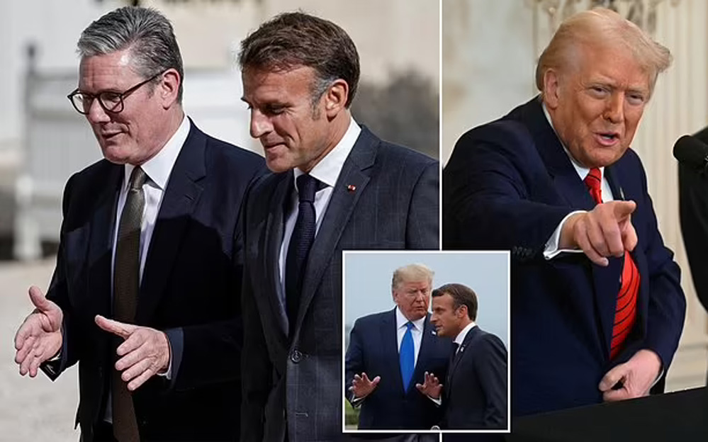 Trump kritikon Macron dhe Starmer për luftën në Ukrainë  Nuk kanë bërë asgjë